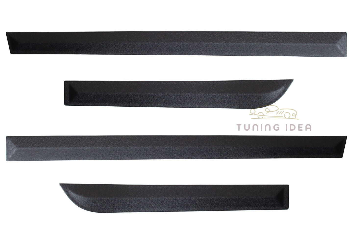 Narrow door moldings Dacia Duster 2021- (Idea 2)