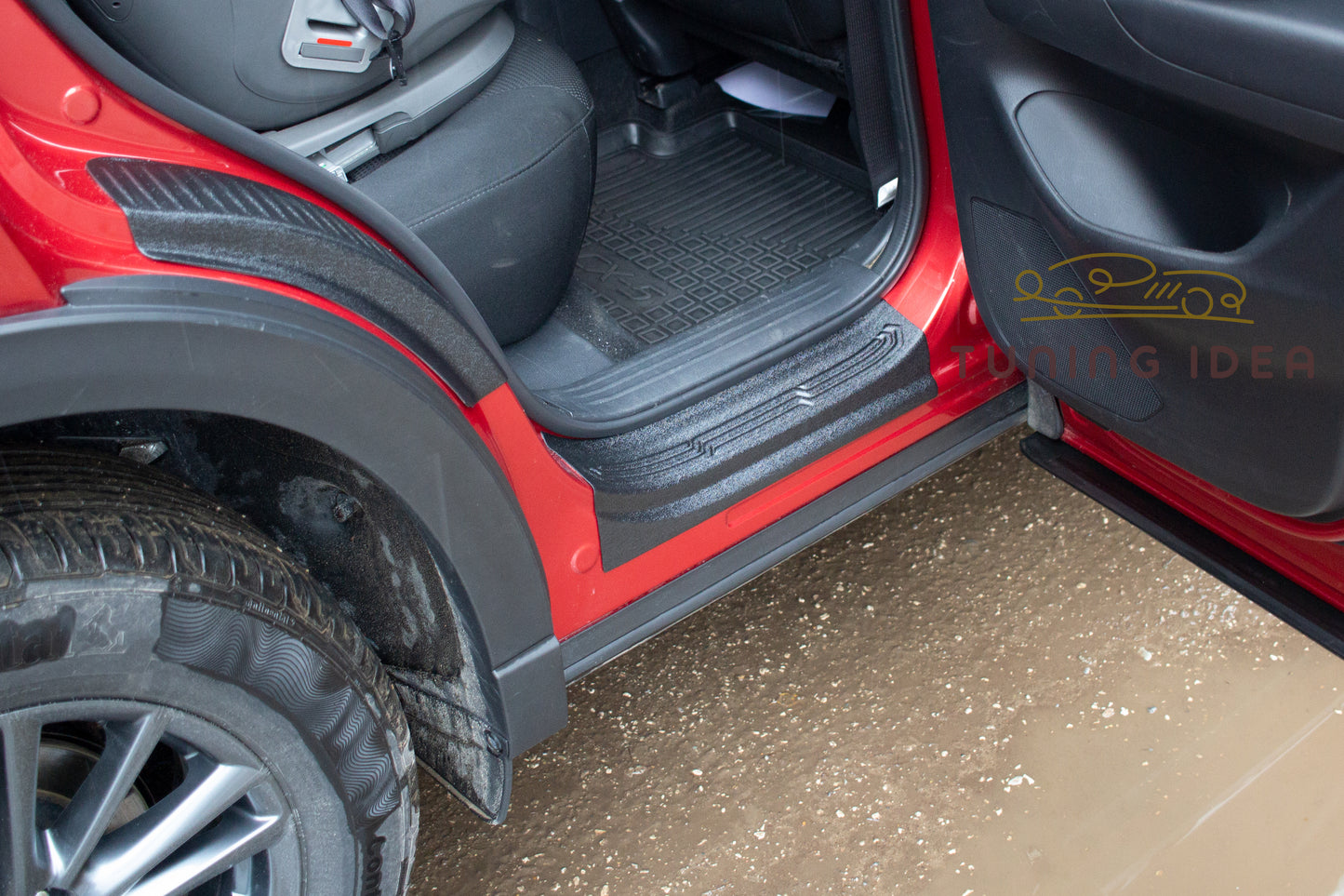 Door sill trims Mazda CX-5 2017-2022, 2022-