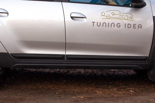 Narrow door moldings Dacia Duster 2021- (Idea 2)